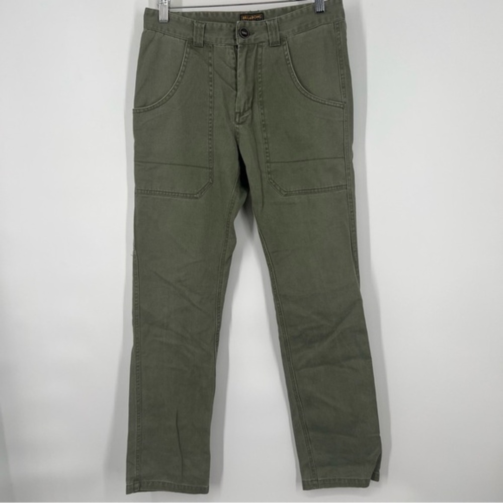 Billabong Army Green Cargo Pants